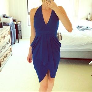 Super gorgeous blue cocktail dress